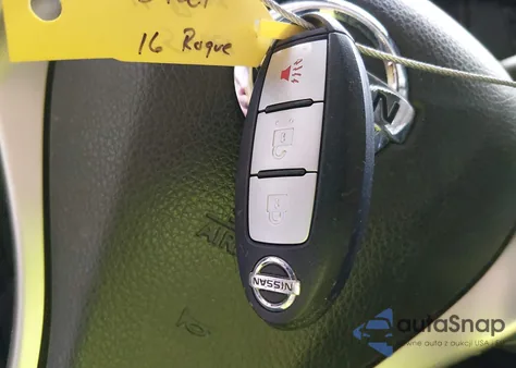 2014 Nissan Rogue Sv z USA, uszkodzony, nr VIN 5N1AT2MV1EC754894